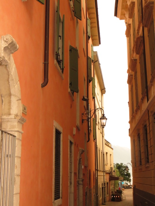 The streets of Riva del Garda